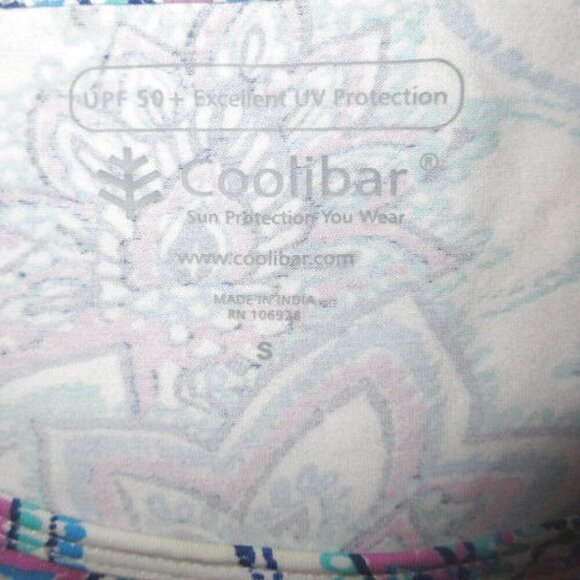 Coolibar Morada Everyday Tank Top Size S Soft UPF 50 Light Beach Golf Resort - Picture 3 of 8